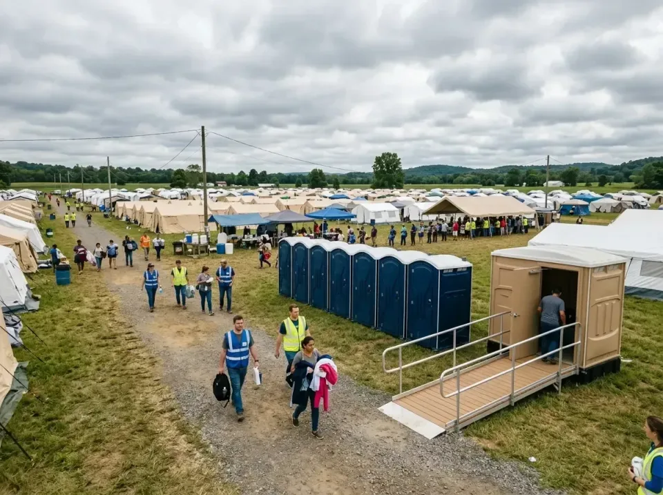 disaster-relief-camp-restrooms-010 — frequently asked questions, Dumpster & Portable Bathrooms Rental in East St. Louis, IL